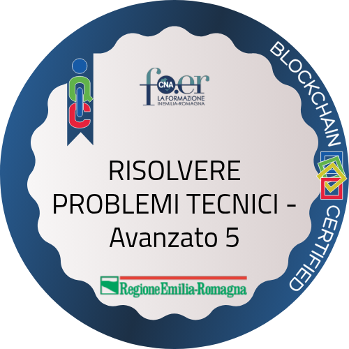 RISOLVERE PROBLEMI TECNICI - Avanzato 5